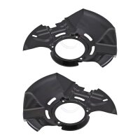 Brake disc splash plate set sheet steel Ø 321 mm...