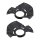 Brake disc splash plate set sheet steel Ø 321 mm A.B.S. for e.g. HYUNDAI SONATA