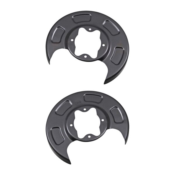 Brake disc splash plate set sheet steel Ø 260 mm A.B.S. for HYUNDAI i10