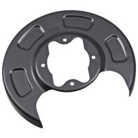 Brake disc splash plate set sheet steel Ø 260 mm A.B.S. for HYUNDAI i10