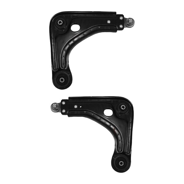 Lenker-Set Radaufhängung Querlenker Stahl mit Gummilager A.B.S. für u.a. FORD KA