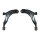 Handlebar set wheel suspension steel with bearing A.B.S. for e.g. HYUNDAI ACCENT