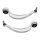 Handlebar set wheel suspension transverse alu with joint A.B.S. for e.g. AUDI A6