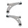 Handlebar set transverse suspension alu with bearing A.B.S. for e.g. CITROËN C4