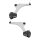 Handlebar set transverse suspension alu with bearing A.B.S. for e.g. VOLVO V70