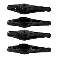 Handlebar set wheel suspension angled steel without joint...