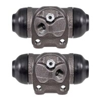 Wheel brake cylinder set Ø 22.2 mm 1x M10x1.0...