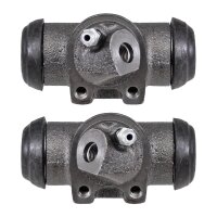 Wheel brake cylinder set Ø 23.8 mm 1x 3/8 24 UNF...