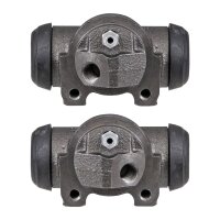 Wheel brake cylinder set Ø 22.2 mm 1x M10x1.0...