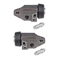 Wheel brake cylinder set Ø 23.8 mm 1x 3/8 24 UNF...
