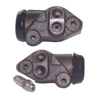 Wheel brake cylinder set Ø 22.2 mm 2x M10x1.0 cast...