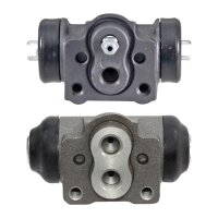 Wheel brake cylinder set Ø 22.2 mm 1x M10x1.0 alu...
