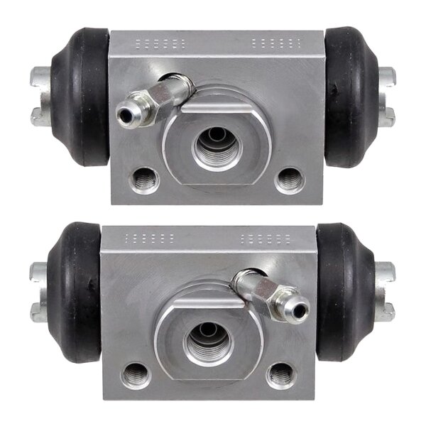 Wheel brake cylinder set Ø 19 mm M10 x 1.0 aluminium A.B.S. for NISSAN MICRA