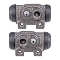 Wheel brake cylinder set Ø 19 mm 1x M12x1.0 cast...