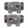 Wheel brake cylinder set Ø 19 mm 1x M12x1.0 cast iron A.B.S. for e.g. CITROËN C3