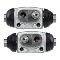 Wheel brake cylinder set Ø 19 mm 1x M10x1.0 cast...