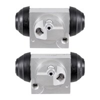 Wheel brake cylinder set Ø 22.2 mm 1x M10x1.0 alu...