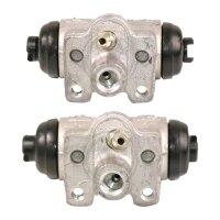 Wheel brake cylinder set Ø 19 mm 1x M10x1.0 alu...