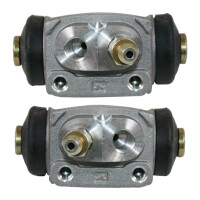 Wheel brake cylinder set Ø 20.6 mm 1x M10x1.0 alu...
