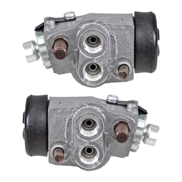 Radbremszylinder-Set Ø 25,4 mm 2x M10x1.0 Aluminium A.B.S. für u.a. SUZUKI SJ410