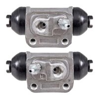 Wheel brake cylinder set Ø 19 mm 1x M10x1.0 alu...