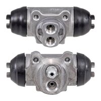 Wheel brake cylinder set Ø 22.2 mm 1x M10x1.0 alu...
