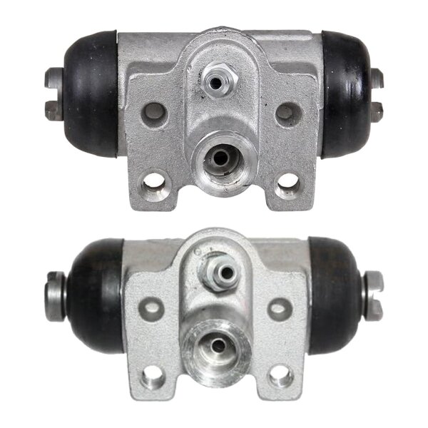 Wheel brake cylinder set Ø 17.5 mm 1x M10x1.0 alu A.B.S. for e.g. HONDA CRX