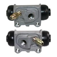 Wheel brake cylinder set Ø 17.5 mm 1x M10x1.0...