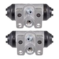 Wheel brake cylinder set Ø 20.6 mm 1x M10x1.0 alu...