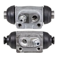 Wheel brake cylinder set Ø 19 mm 1x M10x1.0 cast...