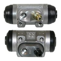 Wheel brake cylinder set Ø 20.6 mm 1x M10x1.0 alu...