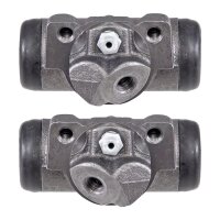 Wheel brake cylinder set Ø 22.2mm 1x 3/8 24 UNF...