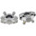 Brake caliper set 2 pistons Ø 38 mm grey cast iron A.B.S. for e.g. VOLVO S70