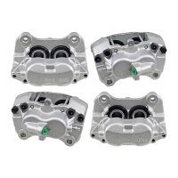 Brake caliper set 4 pistons Ø 40 mm grey cast iron...