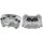 Brake caliper set 4 pistons Ø 40 mm grey cast iron A.B.S. for MB SL and others