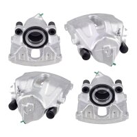 Brake caliper set 1 piston Ø 57 mm grey cast iron...