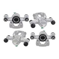 Brake caliper set 1 piston Ø 42 mm grey cast iron...