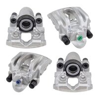 Brake caliper set 1 piston Ø 46 mm grey cast iron...