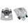 Brake caliper set 1 piston Ø 46 mm grey cast iron A.B.S. for e.g. BMW 5 Series