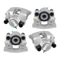 Brake caliper set 1 piston Ø 40 mm grey cast iron...
