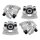 Brake caliper set 1 piston Ø 40 mm grey cast iron A.B.S. for e.g. BMW 3 Series