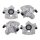 Brake caliper set with locking Ø 40 mm aluminium A.B.S. for e.g. OPEL VECTRA