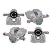 Brake caliper set 1 piston axial Ø 38 mm aluminium...