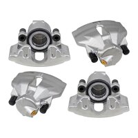 Brake caliper set 1 piston Ø 57 mm grey cast iron...