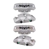 Brake caliper set 4 pistons axial Ø 42 mm grey...