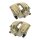 Brake caliper set 2 pistons axial Ø 42 mm grey cast iron A.B.S. for BMW 7 Series