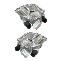 Brake caliper set 1 piston axial Ø 34 mm grey cast...