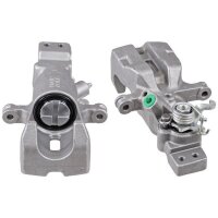 Brake caliper set with parking brake Ø 38 mm alu...