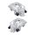 Bremssättel-Set 1 Kolben Ø 40 mm Grauguss A.B.S. für u.a. BMW 3er