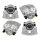 Brake caliper set 1 piston Ø 60 mm grey cast iron A.B.S. for e.g. JAGUAR XJ